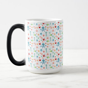 Whimsical Underwater Sea Creatures Color Morph Mug