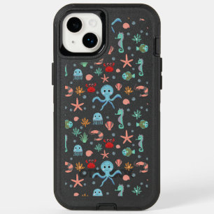 Whimsical Underwater Sea Creatures OtterBox iPhone 14 Plus Case