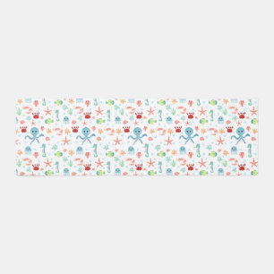 Whimsical Underwater Sea Creatures Outdoor Rug