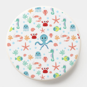 Whimsical Underwater Sea Creatures PopSocket