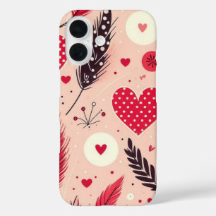 Whimsical Valentine's Love Garden iPhone 16 Case