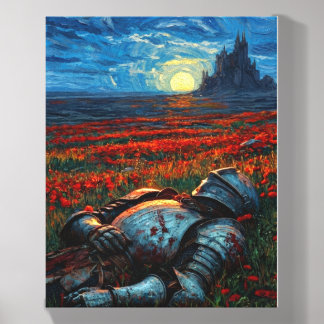 Whimsical Van Gogh Style Night Sky Canvas Print  Canvas Photo Tile