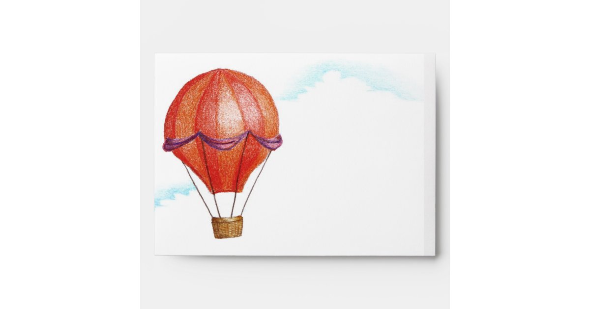Whimsical Vintage Hot Air Balloon Envelope | Zazzle.com
