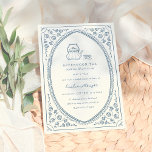 Whimsical Vintage Tea Party Bridal Shower Invitation<br><div class="desc">Charming hand-drawn tea party bridal shower invitations featuring a vintage kettle, teacup, and floral frame. This whimsical bridal shower invitation is fully customizable - you can change all the fonts, colors, and wording to suit your needs. Ideal for tea parties, afternoon tea, garden parties, and more. Matching items are available...</div>