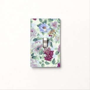 Whimsical Vintage Victorian Roses Light Switch Cover