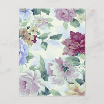 Whimsical Vintage Victorian Roses Postcard by ArtsofLove at Zazzle