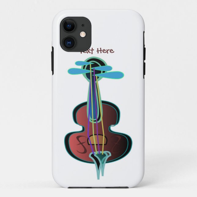Whimsical Violin iPhone 5 Case (Back)