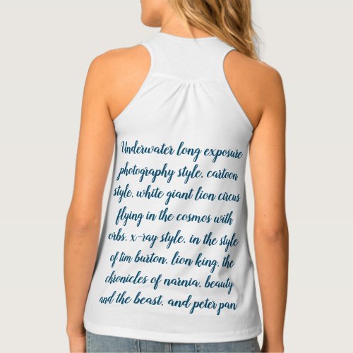 Whimsical Wanderings A Journey Through Fantastic Tank Top