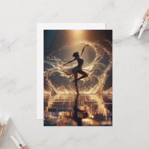 Whimsical Water Dance Party Invitation   Mermaid /