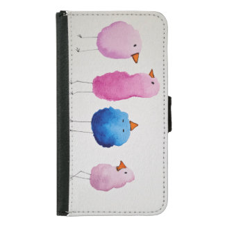 Whimsical Watercolor Birds Phone Case