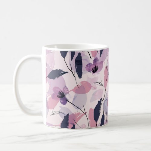 Whimsical Watercolor Blooms Coffee Mug