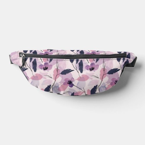 Whimsical Watercolor Blooms Fanny Pack