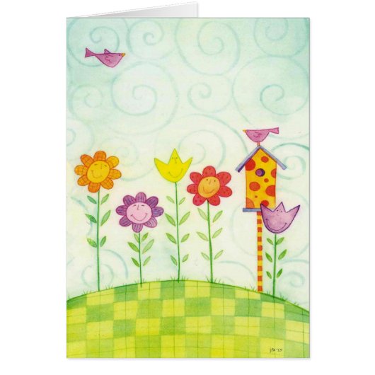 whimsical watercolor cards (Front)