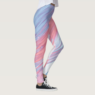 Whimsical Watercolor Wildflower Pattern Women's Le Leggings