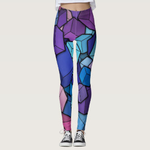 Whimsical Watercolor Wildflower Pattern Women's Le Leggings