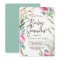 Whimsical Watercolor Wreath Baby Shower Invitation