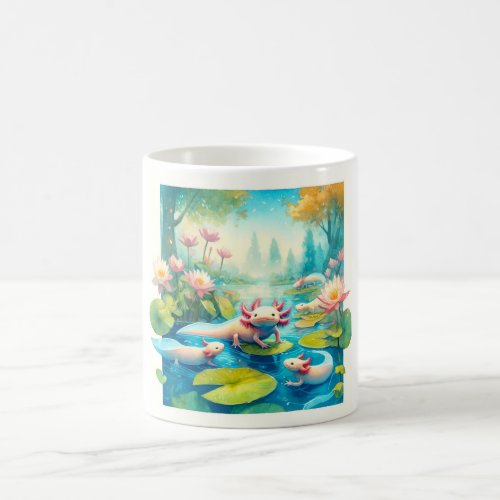 Whimsical Waters 5 _ Watercolor Coffee Mug