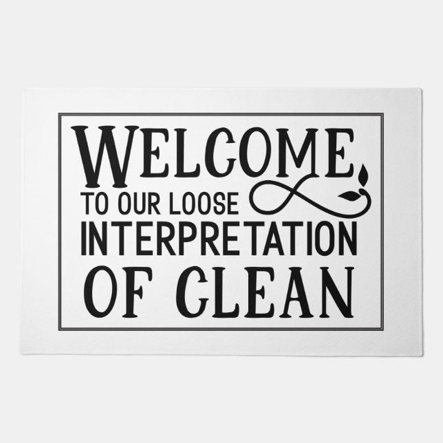 Whimsical Welcome Doormat (Front)