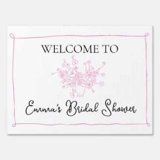 Whimsical Welcome Sign
