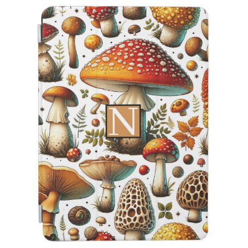 Whimsical Wild Mushrooms iPad Air Cover