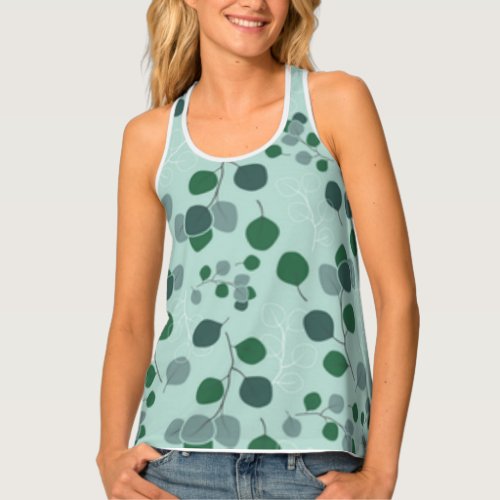  whimsical wildernessvibrant and intricate pattern tank top