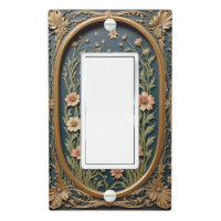 Whimsical Wildflower Evening Single Rocker