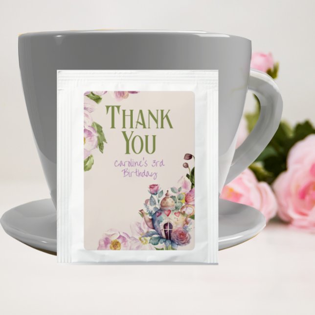 Whimsical Wildflower Fairytale Tea Party Tea Bag Drink Mix (Creator Uploaded)