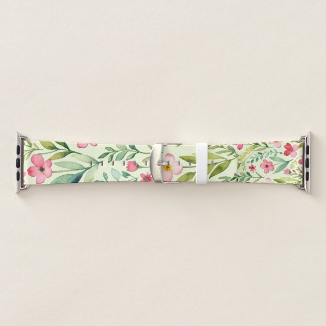 Whimsical Wildflower Garden Apple Watch Band (Band)