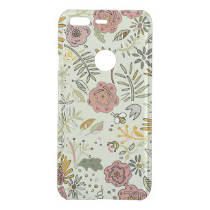 Whimsical Wildflower Garden & Bumblebee Pattern Uncommon Google Pixel Case