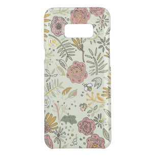Whimsical Wildflower Garden & Bumblebee Pattern Uncommon Samsung Galaxy S8+ Case