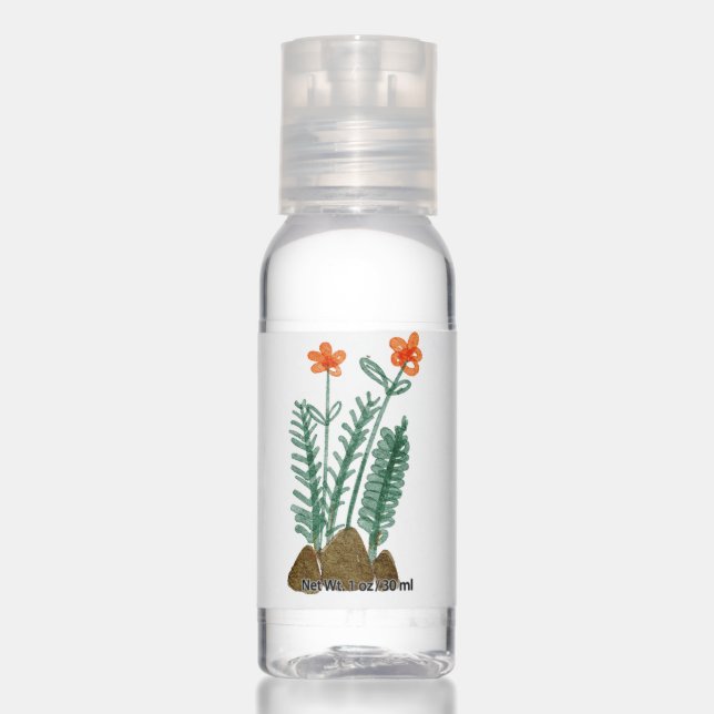 Whimsical Wildflower Garden Floral Hand Sanitizer  (Front)