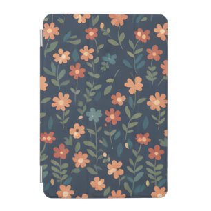 Whimsical Wildflower Garden Hand-Painted Floral iPad Mini Cover