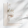 Whimsical Wildflower | Rose Gold Foil Invitation