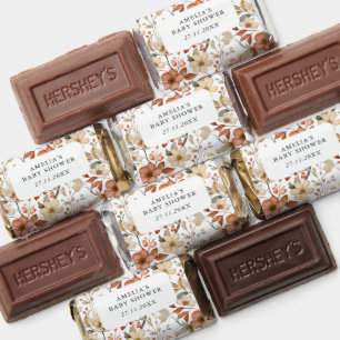 Whimsical Wildflower Rustic Floral Party Hershey's Miniatures