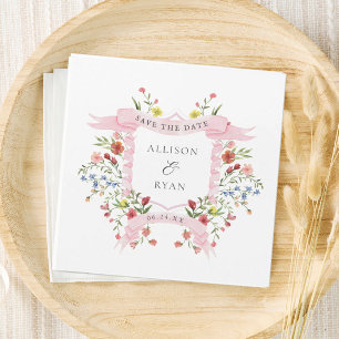 Whimsical Wildflower Wedding Save The Date