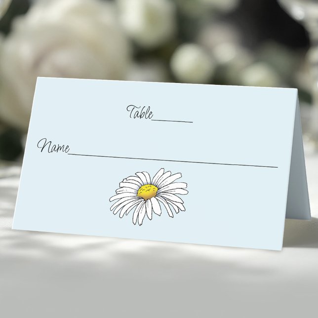 Whimsical Wildflowers Butterfly Mushroom Wedding Place Card (Creator Uploaded)