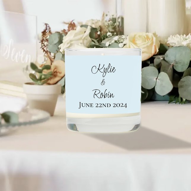 Whimsical Wildflowers Butterfly Mushroom Wedding Scented Candle (Creator Uploaded)