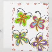 Whimsical Wings: Stunning Butterfly-Themed design (Front/Back)