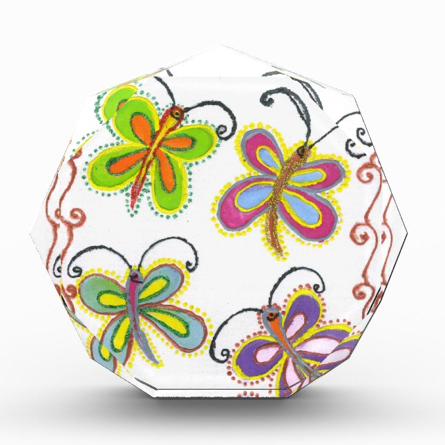 Whimsical Wings: Stunning Butterfly-Themed design Award (Front)