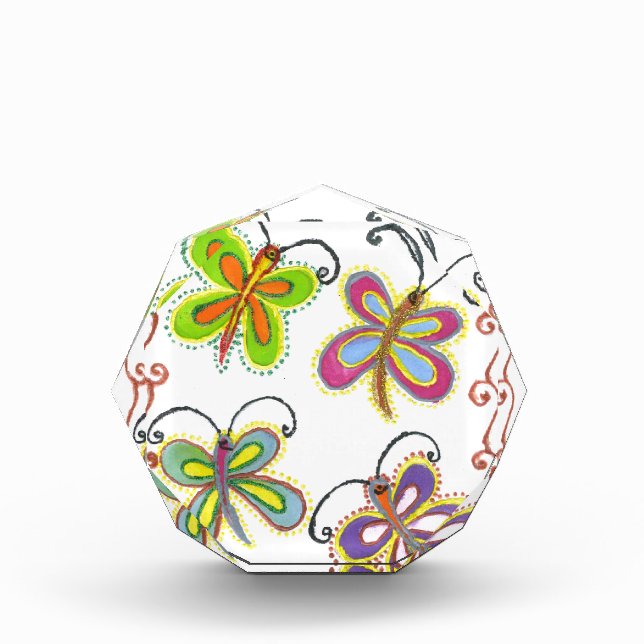 Whimsical Wings: Stunning Butterfly-Themed design Award (Front)