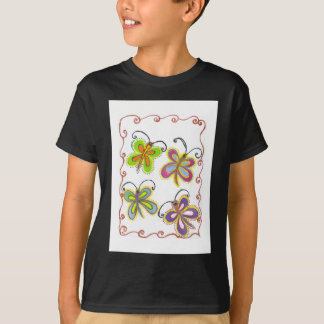 Whimsical Wings: Stunning Butterfly-Themed design T-Shirt