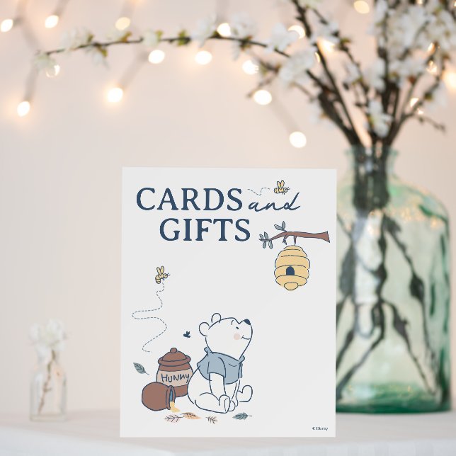 Whimsical Winnie The Pooh Cards & Gifts Foam Board (In Situ (Wedding))