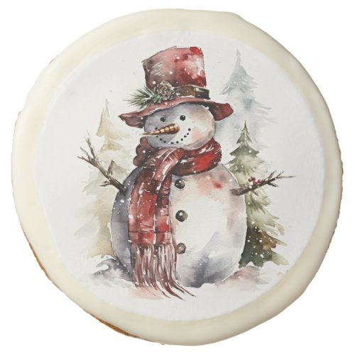 Whimsical Winter Frosted Sugar Cookie