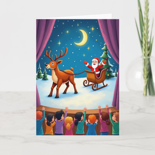 Whimsical Winter Joy Card (Front)
