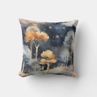 Whimsical Winter Landscape 