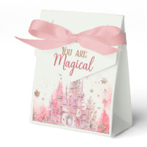 Whimsical Winter Princess Fairytale Birthday Favor Boxes