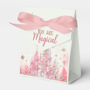 Whimsical Winter Princess Fairytale Birthday Favor Boxes