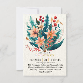 Whimsical Winter Wonderland: Personalise Your Invi Invitation