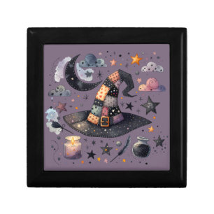 Whimsical Witch Hat and Celestial Magic Gift Box