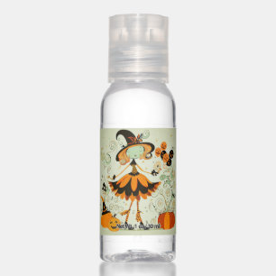 whimsical/witch/pumpkin/fall hand sanitizer